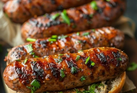 Bánh mì xúc xích hun khói